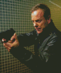 Aesthetic 24 Jack Bauer Diamond Painting