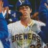 Aesthetic Christian Yelich Diamond Painting