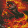 Aesthetic Firehorse Diamond Painting