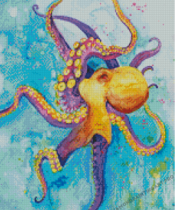 Aesthetic Abstract Octopus Diamond Painting