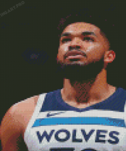 Aesthetic Karl Anthony Towns Diamond Painting