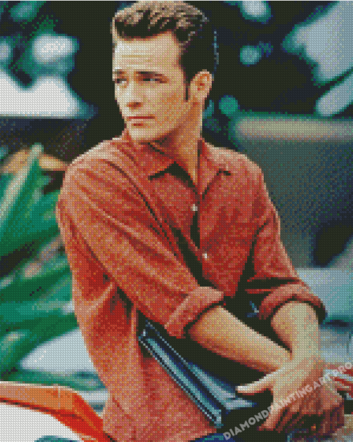 Aesthetic Luke Perry Diamond Painting