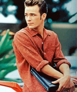 Aesthetic Luke Perry Diamond Painting