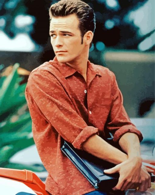 Aesthetic Luke Perry Diamond Painting