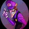 Aesthetic Waluigi Diamond Painting