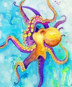 Aesthetic Abstract Octopus Diamond Painting