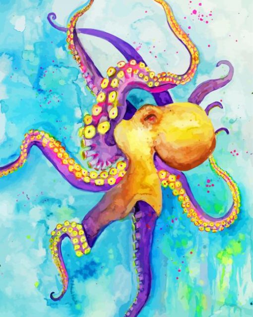 Aesthetic Abstract Octopus Diamond Painting