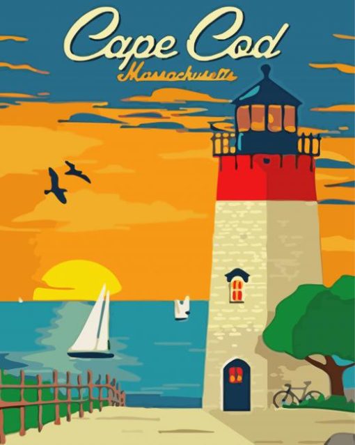 Aesthetic Cape Cod Diamond Painting