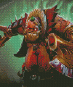 Aesthetic Dota 2 Character Diamond Painting