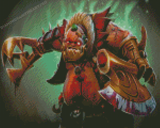 Aesthetic Dota 2 Character Diamond Painting