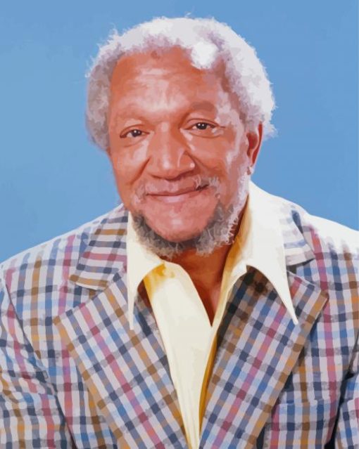 Aesthetic Redd Foxx Comedian Diamond Painting