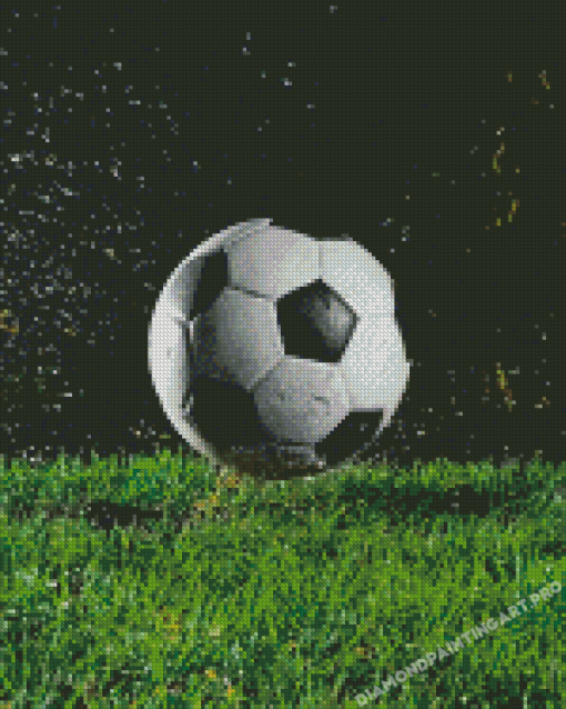 Aesthetic Soccer Ball Diamond Painting