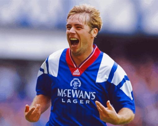 Ally Mccoist Player Diamond Painting