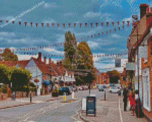 Amersham Town In England Diamond Painting