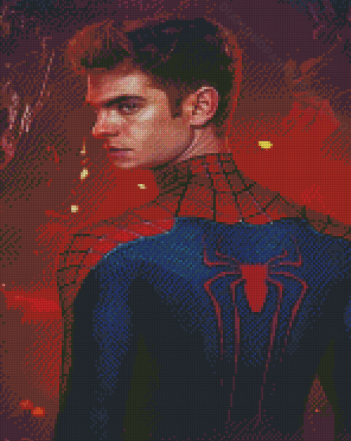 Andrew Garfield Spider Man Hero Diamond Painting