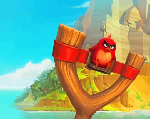 Angry Birds Video Game Diamond Painting