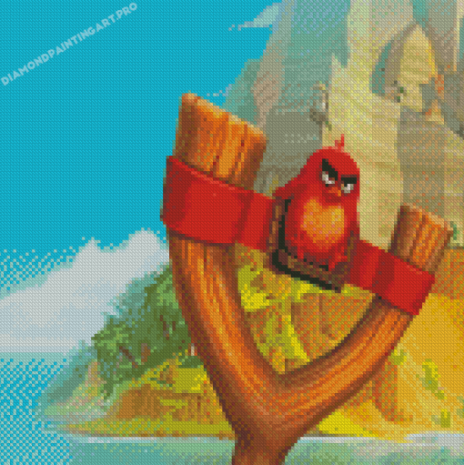 Angry Birds Video Game Diamond Painting