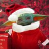 Baby Yoda Santa With Letters For Santa Diamond Painting