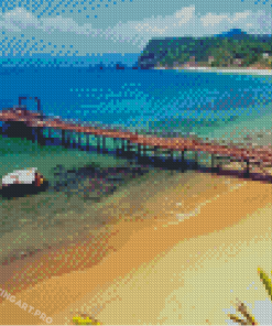 Barra De Navidad Pier Diamond Painting