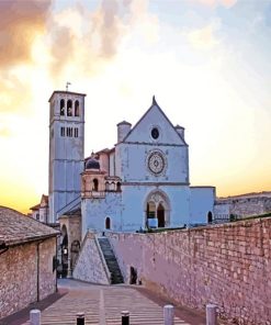 Basilica Of San Francesco Assisi Diamond Painting