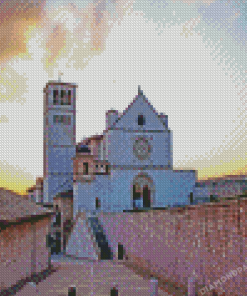 Basilica Of San Francesco Assisi Diamond Painting