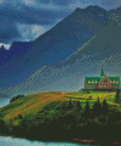 Waterton National Park Landscape Diamond Painting