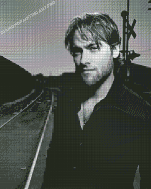 Black And White Stuart Townsend Diamond Painting