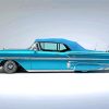 Blue 1958 Chevy Impala Diamond Painting