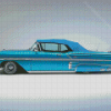 Blue 1958 Chevy Impala Diamond Painting