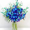 Blue Orchids Diamond Painting