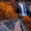 Blue Ridge Mountains Waterfall Diamond Painting