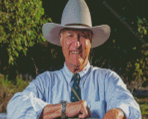 Bob Katter Diamond Painting