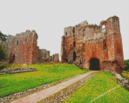 Brougham Castle Penrith Diamond Painting