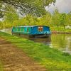 Canterbury Narrow Boat Diamond Painting