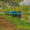 Canterbury Narrow Boat Diamond Painting