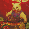 Cat Cooking Diamond Painting