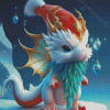 Christmas Dragon Diamond Painting