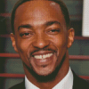 Classy Anthony Mackie Diamond Painting