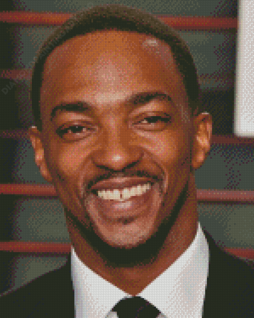 Classy Anthony Mackie Diamond Painting