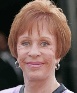 Close Up Carol Burnett Diamond Painting