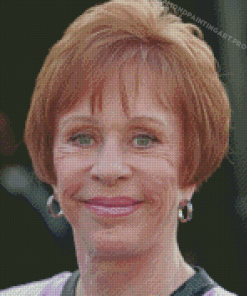 Close Up Carol Burnett Diamond Painting