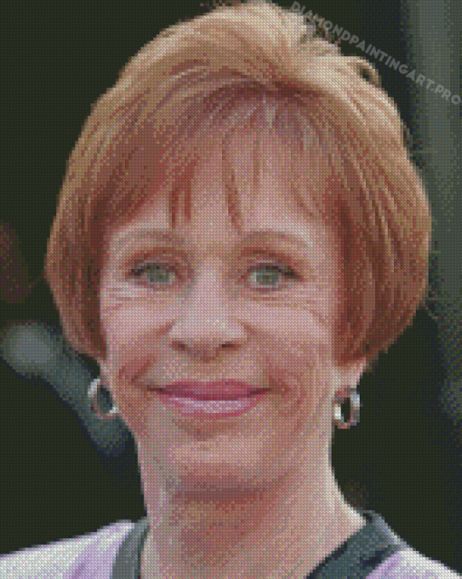 Close Up Carol Burnett Diamond Painting