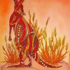 Colorful Aboriginal Australian Art Kangaroo Diamond Painting