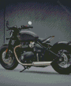 Triumph Motorcycle Diamond Painting