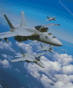 Cool F18 Diamond Painting