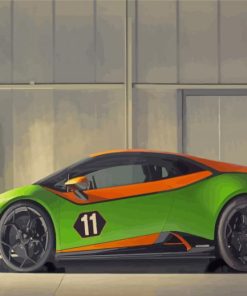 Cool Lamborghini Huracan Evo Gt Diamond Painting