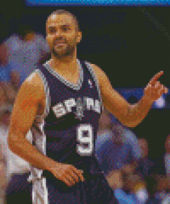 Cool Tony Parker Basketball Player Diamond Paintings