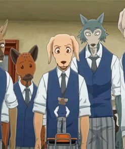 Cool Beastars Anime Diamond Painting