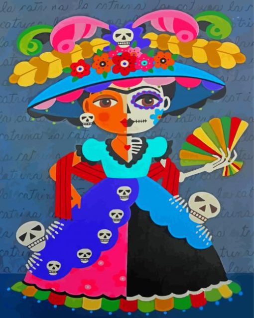 Cool Catrina Diamond Painting