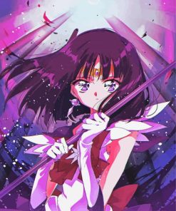 Cute Sailor Saturn Diamond Painting